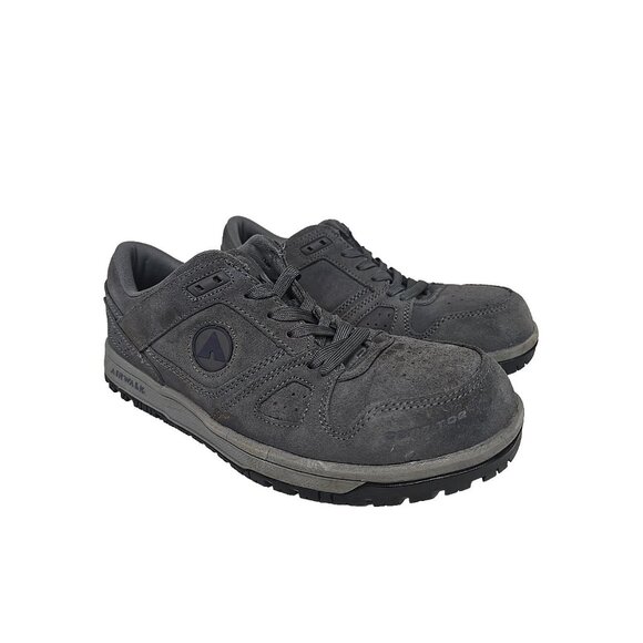 Airwalk Men's Composite Toe Metal Free Work Shoe AW6301 Gray/Silver Size 10EE